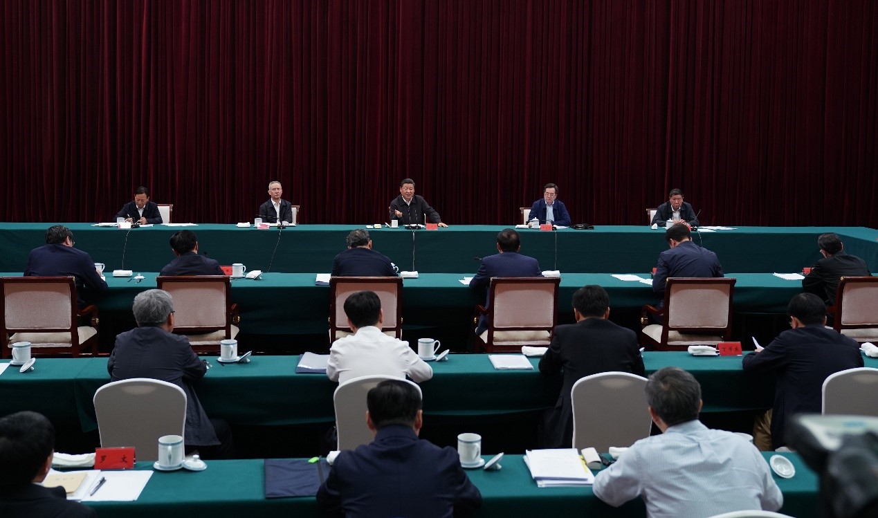 2019年5月20日至22日，中共中央總書(shū)記、國家主席、中央軍委主席習近平在江西考察，主持召開(kāi)推動(dòng)中部地區崛起工作座談會(huì )并發(fā)表重要講話(huà)。新華社記者 謝環(huán)馳 攝 